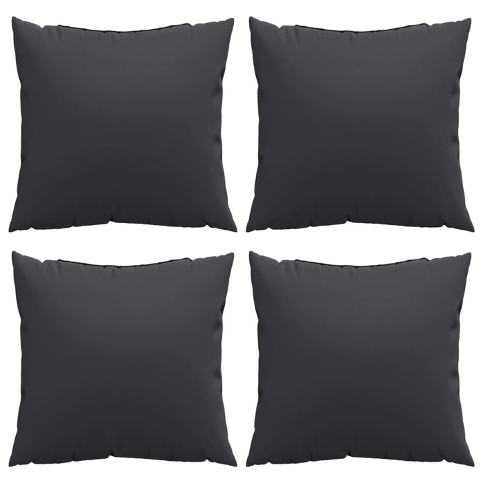 Perne de canapea, 4 buc., negru, 40x40 cm, textil - WALTI WALTI