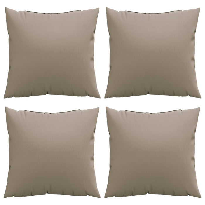 Perne de canapea, 4 buc., taupe, 40x40 cm, textil - WALTI WALTI