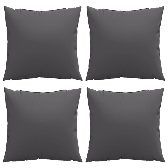 Perne de canapea, 4 buc., antracit, 50x50 cm, textil - WALTI WALTI