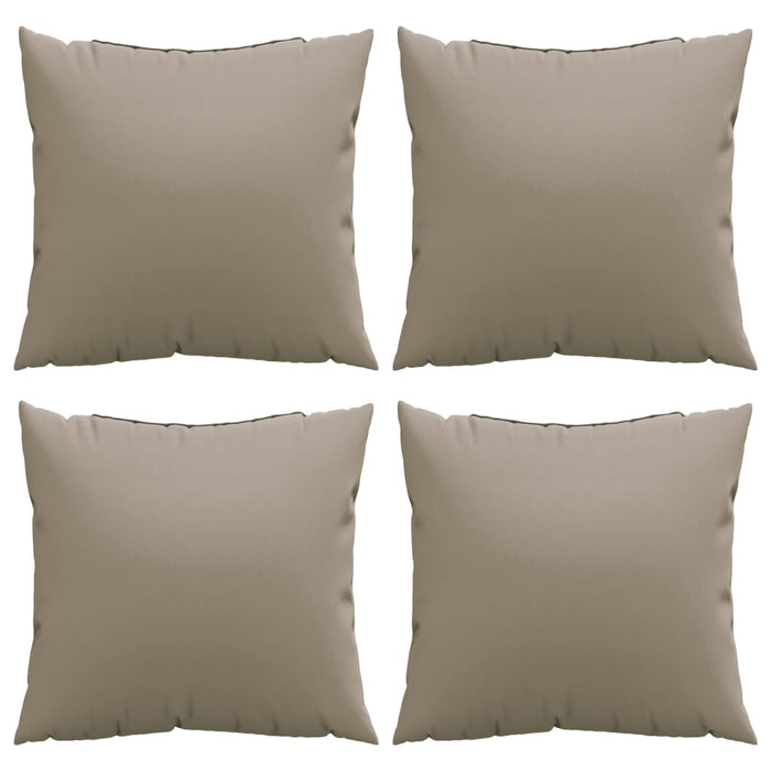 Perne de canapea, 4 buc., taupe, 50x50 cm, textil - WALTI WALTI