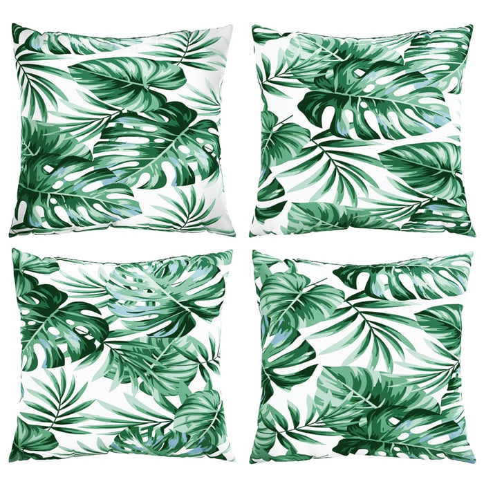 Perne de canapea, 4 buc., model frunze, 50x50 cm, textil - WALTI WALTI