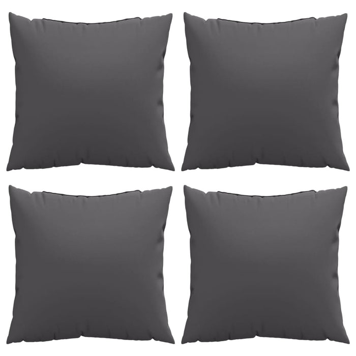 Perne de canapea, 4 buc., antracit, 60x60 cm, textil - WALTI WALTI