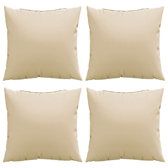 Perne de canapea, 4 buc., beige, 60x60 cm, textil - WALTI WALTI