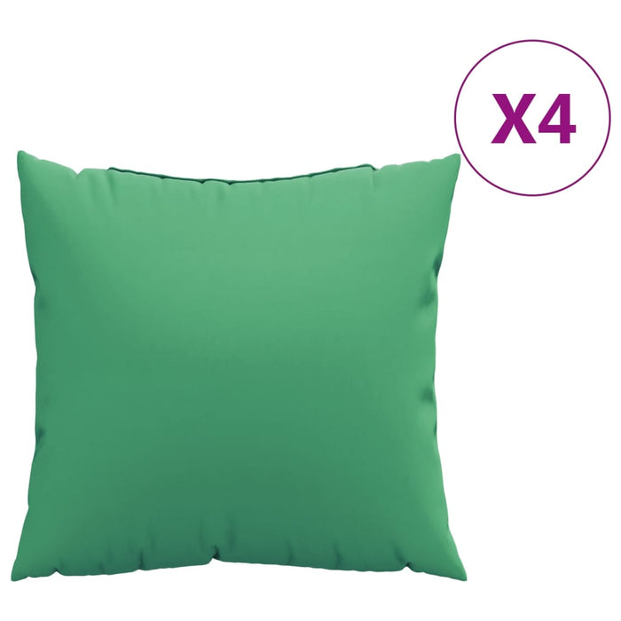 Perne de canapea, 4 buc., verde, 60x60 cm, textil - WALTI WALTI