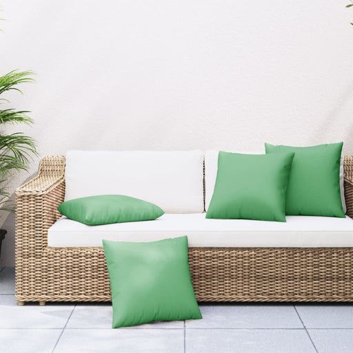 Perne de canapea, 4 buc., verde, 60x60 cm, textil - WALTI WALTI