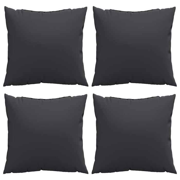 Perne de canapea, 4 buc., negru, 60x60 cm, textil - WALTI WALTI