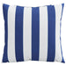 Perne decorative, 4 buc., dungi albastru&alb, 60x60 cm, textil - WALTI WALTI