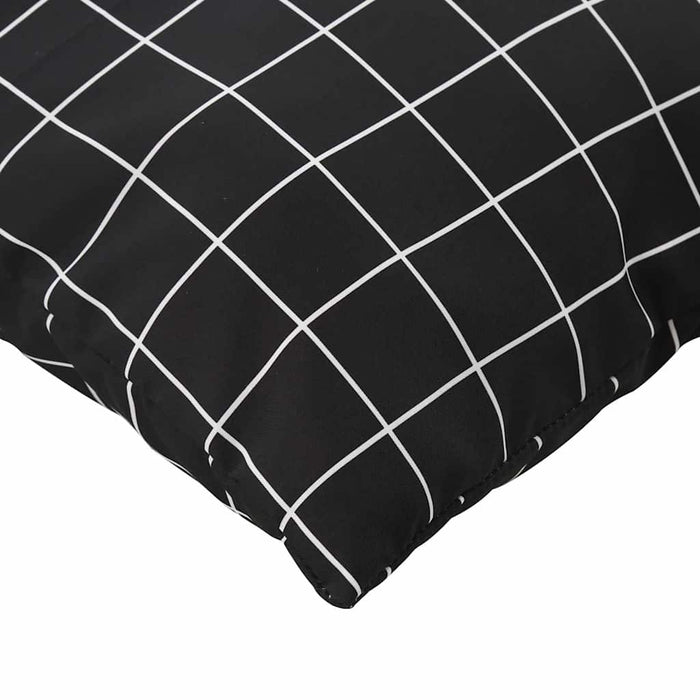 Perne decorative În carouri 4 pcs Carouri Negre 60 x 60 cm - WALTI WALTI