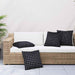Perne decorative În carouri 4 pcs Carouri Negre 60 x 60 cm - WALTI WALTI