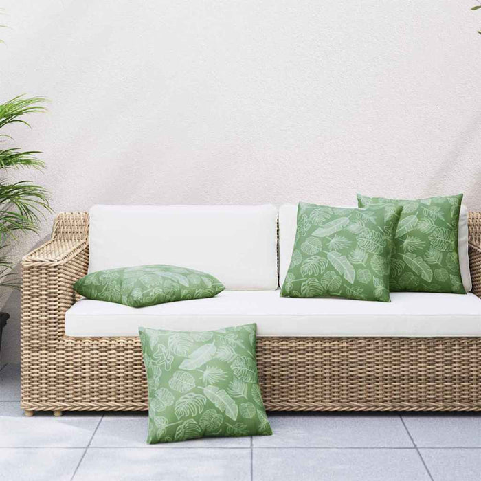 Husă de pernă 4 pcs Model de frunze 60x60 cm - WALTI WALTI
