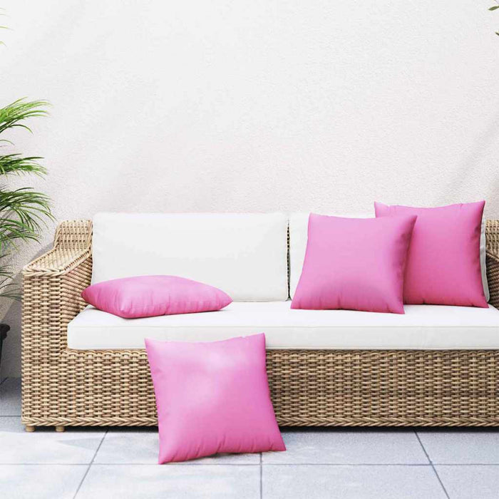 Perne decorative 4 buc Roz 60x60 cm Fabric - WALTI WALTI