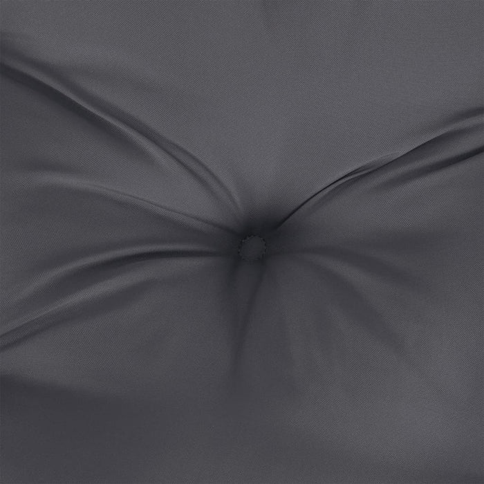 Pernă de paleți, antracit, 50x50x12 cm, material textil WALTI