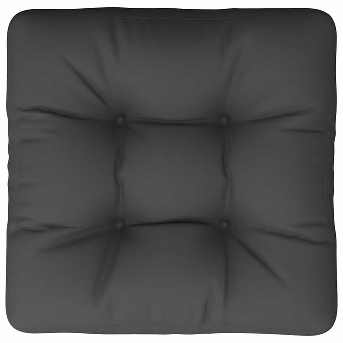 Pernă de paleți, negru, 50x50x12 cm, material textil - WALTI WALTI