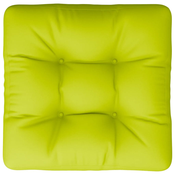 Pernă de paleți, verde aprins, 50x50x12 cm, material textil - WALTI WALTI