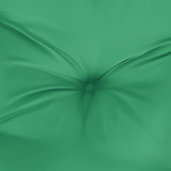 Pernă de paleți, verde, 60x60x12 cm, material textil WALTI