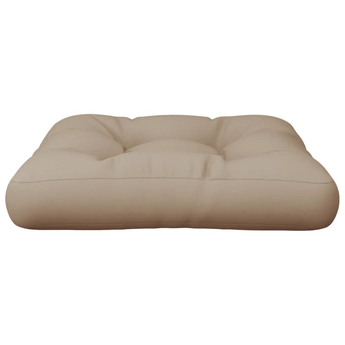 Pernă pentru paleți, gri taupe, 60x60x12 cm, textil - WALTI WALTI