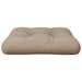 Pernă pentru paleți, gri taupe, 60x60x12 cm, textil - WALTI WALTI