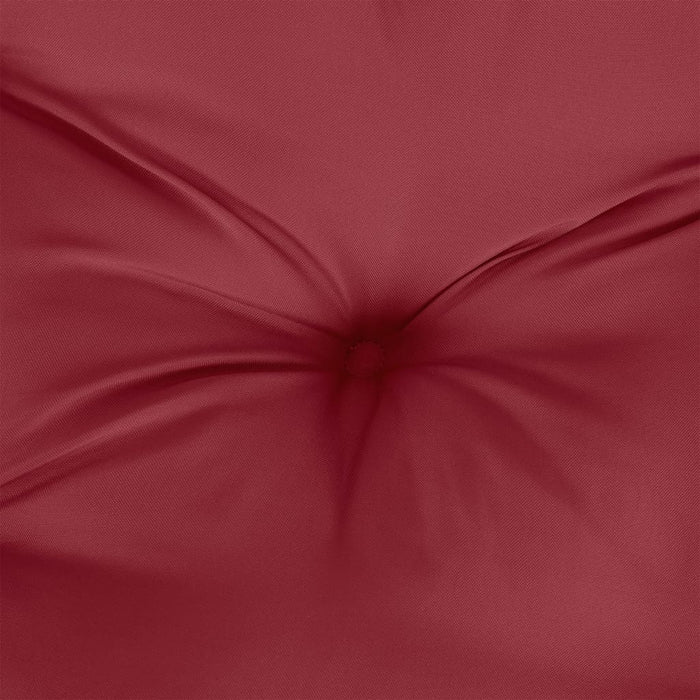 Pernă de paleți, roșu vin, 60x60x12 cm, material textil - WALTI WALTI