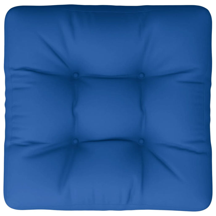 Pernă pentru paleți, albastru regal, 60x60x12 cm, textil WALTI