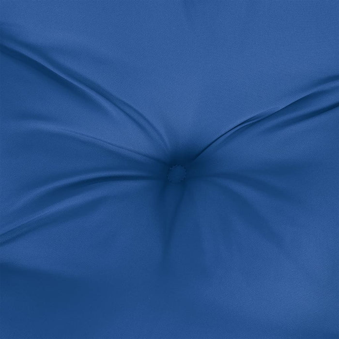 Pernă pentru paleți, albastru regal, 60x60x12 cm, textil WALTI