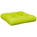 Pernă de paleți, verde, 60x60x12 cm, material textil - WALTI WALTI