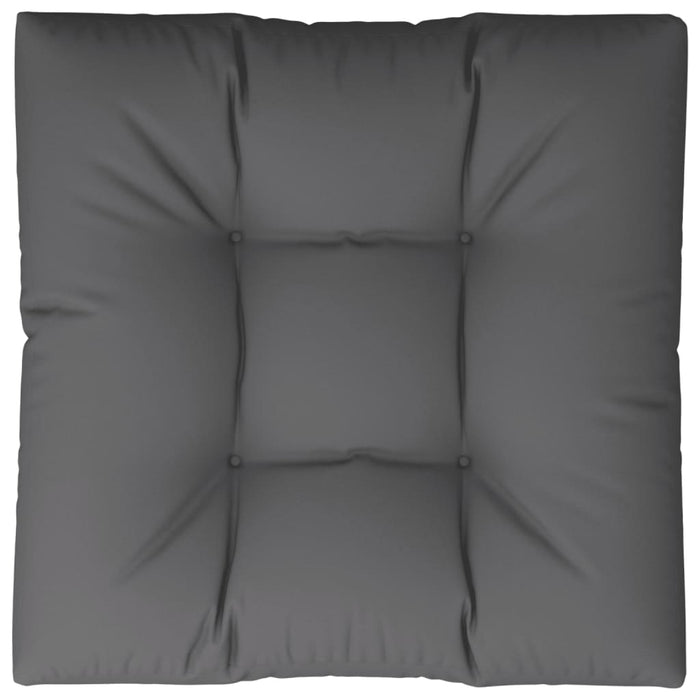 Pernă pentru paleți, antracit, 70x70x12 cm, material textil - WALTI WALTI
