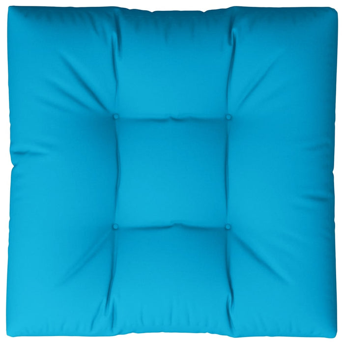 Pernă pentru paleți, albastru, 70x70x12 cm, material textil - WALTI WALTI