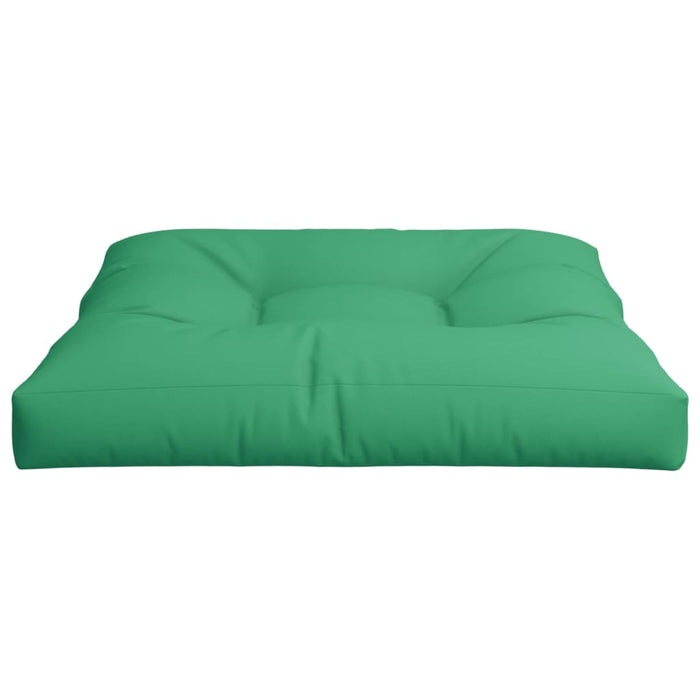 Pernă pentru paleți, verde, 70x70x12 cm, material textil WALTI