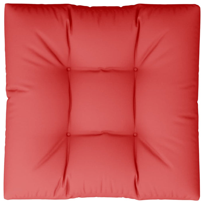 Pernă pentru paleți, roșu, 70x70x12 cm, material textil - WALTI WALTI