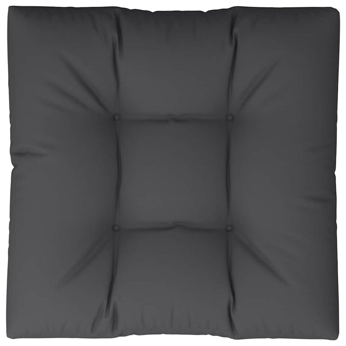 Pernă pentru paleți, negru, 70x70x12 cm, material textil - WALTI WALTI