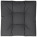 Pernă pentru paleți, negru, 70x70x12 cm, material textil - WALTI WALTI