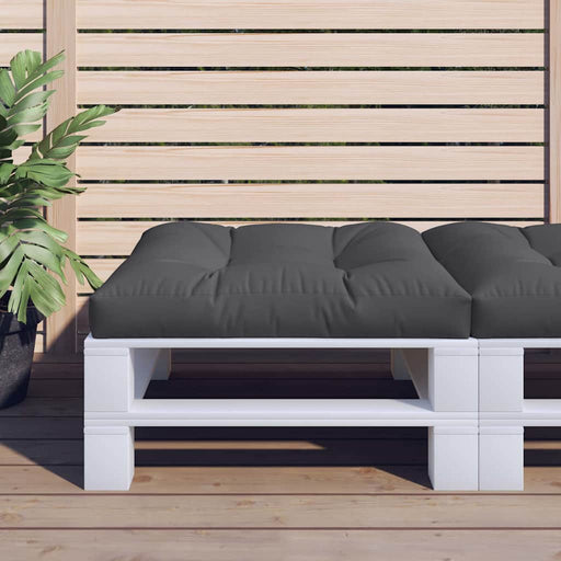 Pernă pentru paleți, negru, 70x70x12 cm, material textil - WALTI WALTI
