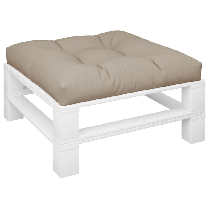 Pernă pentru paleți, gri taupe, 70x70x12 cm, material textil - WALTI WALTI