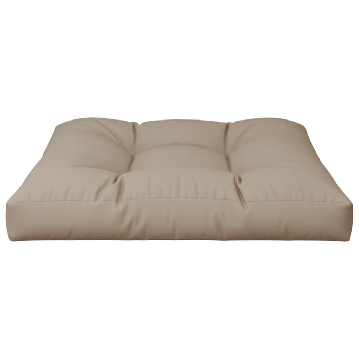 Pernă pentru paleți, gri taupe, 70x70x12 cm, material textil - WALTI WALTI