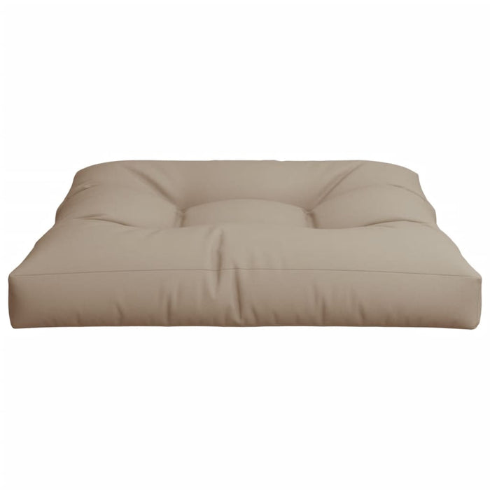 Pernă pentru paleți, gri taupe, 70x70x12 cm, material textil - WALTI WALTI