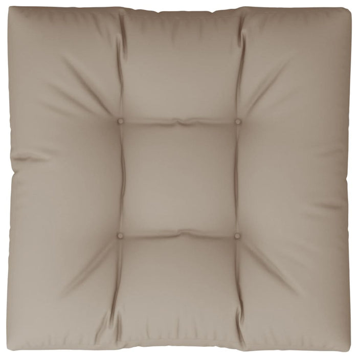Pernă pentru paleți, gri taupe, 70x70x12 cm, material textil - WALTI WALTI