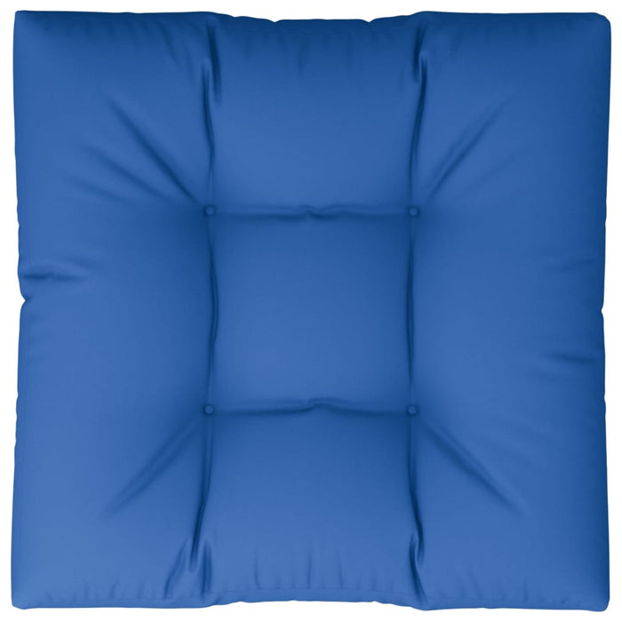 Pernă pentru paleți, albastru regal, 70x70x12 cm, textil - WALTI WALTI