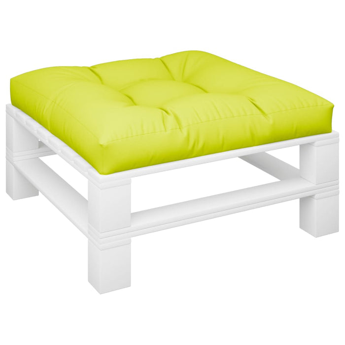 Pernă pentru paleți, verde, 70x70x12 cm, material textil - WALTI WALTI