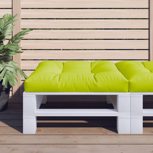 Pernă pentru paleți, verde, 70x70x12 cm, material textil - WALTI WALTI
