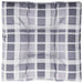Pernă de paleți, gri carouri, 70x70x12 cm, material textil - WALTI WALTI