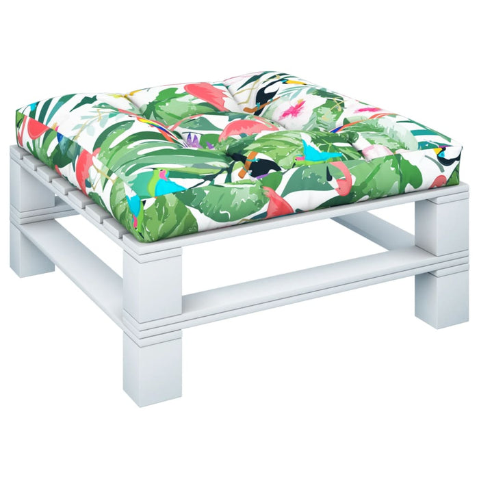 Pernă de paleți, multicolor, 70x70x12 cm, material textil - WALTI WALTI