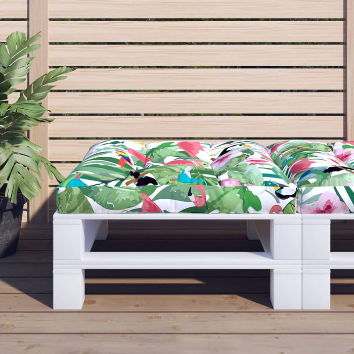 Pernă de paleți, multicolor, 70x70x12 cm, material textil - WALTI WALTI