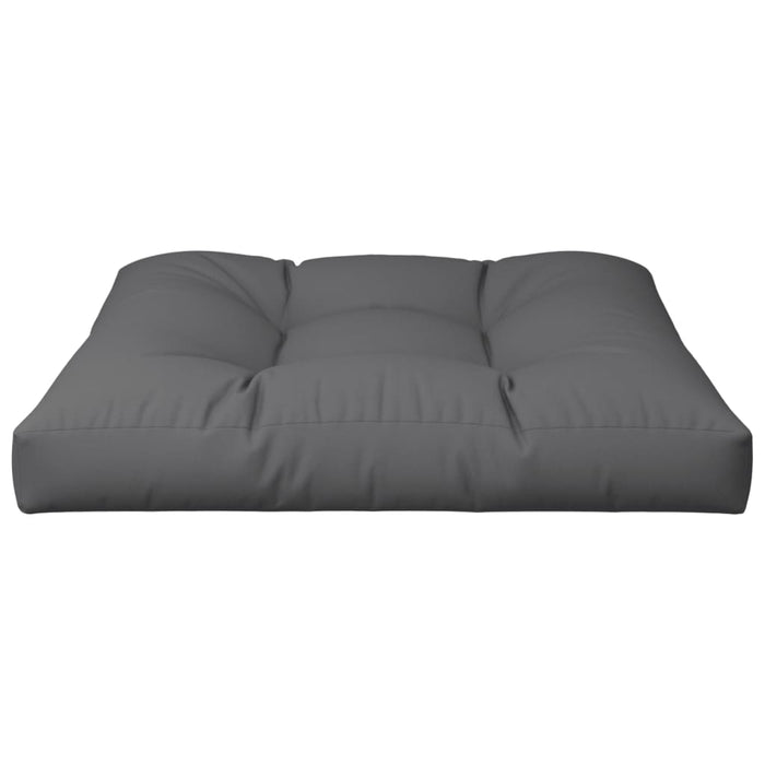 Pernă pentru paleți, antracit, 80x80x12 cm, material textil - WALTI WALTI