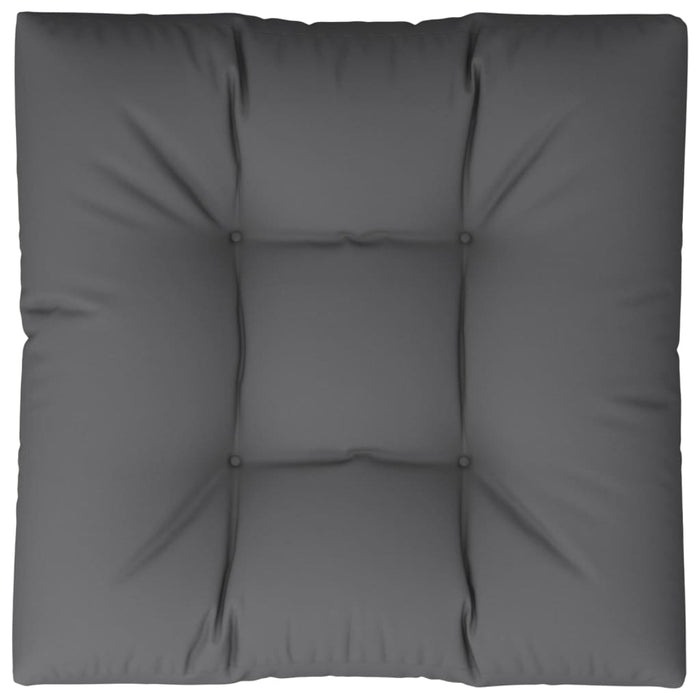 Pernă pentru paleți, antracit, 80x80x12 cm, material textil - WALTI WALTI
