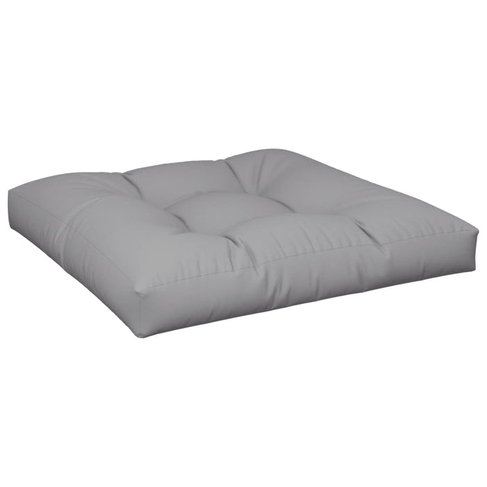 Pernă pentru paleți, gri, 80x80x12 cm, material textil WALTI