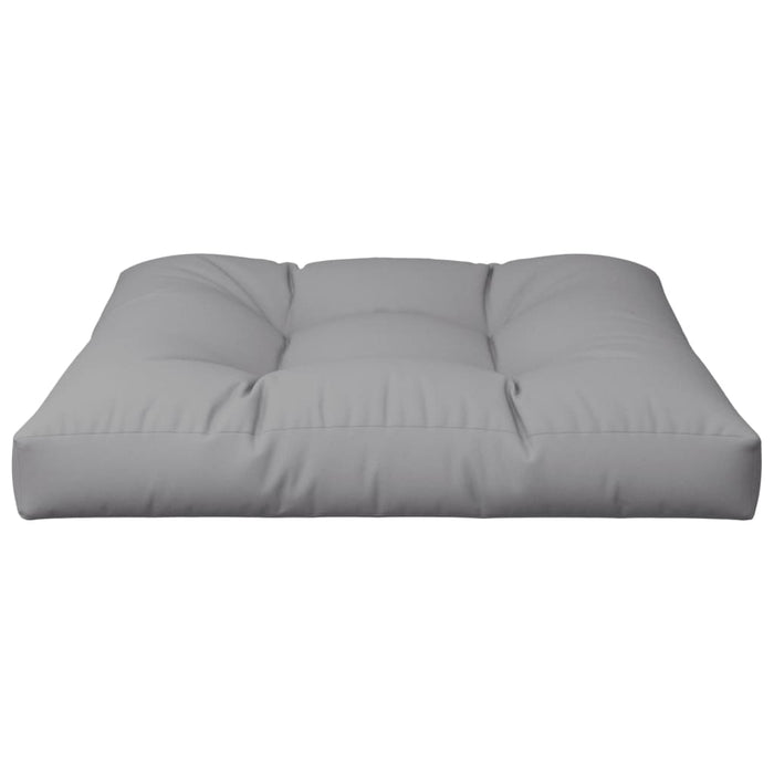 Pernă pentru paleți, gri, 80x80x12 cm, material textil WALTI