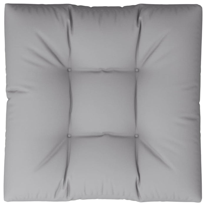 Pernă pentru paleți, gri, 80x80x12 cm, material textil WALTI