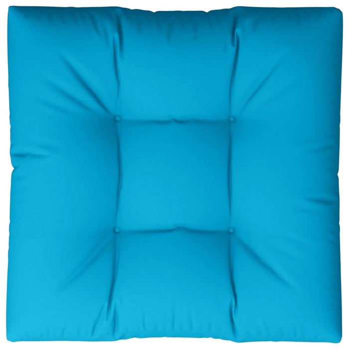 Pernă pentru paleți, albastru, 80x80x12 cm, material textil - WALTI WALTI