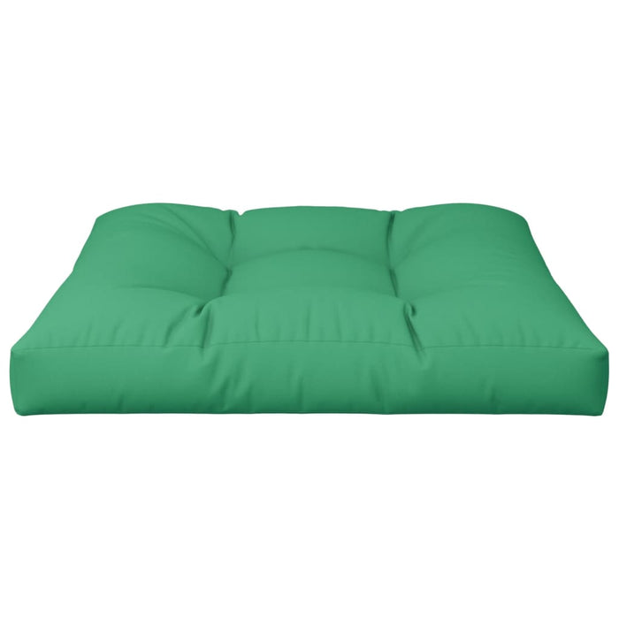 Pernă pentru paleți, verde, 80x80x12 cm, material textil - WALTI WALTI