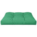 Pernă pentru paleți, verde, 80x80x12 cm, material textil - WALTI WALTI